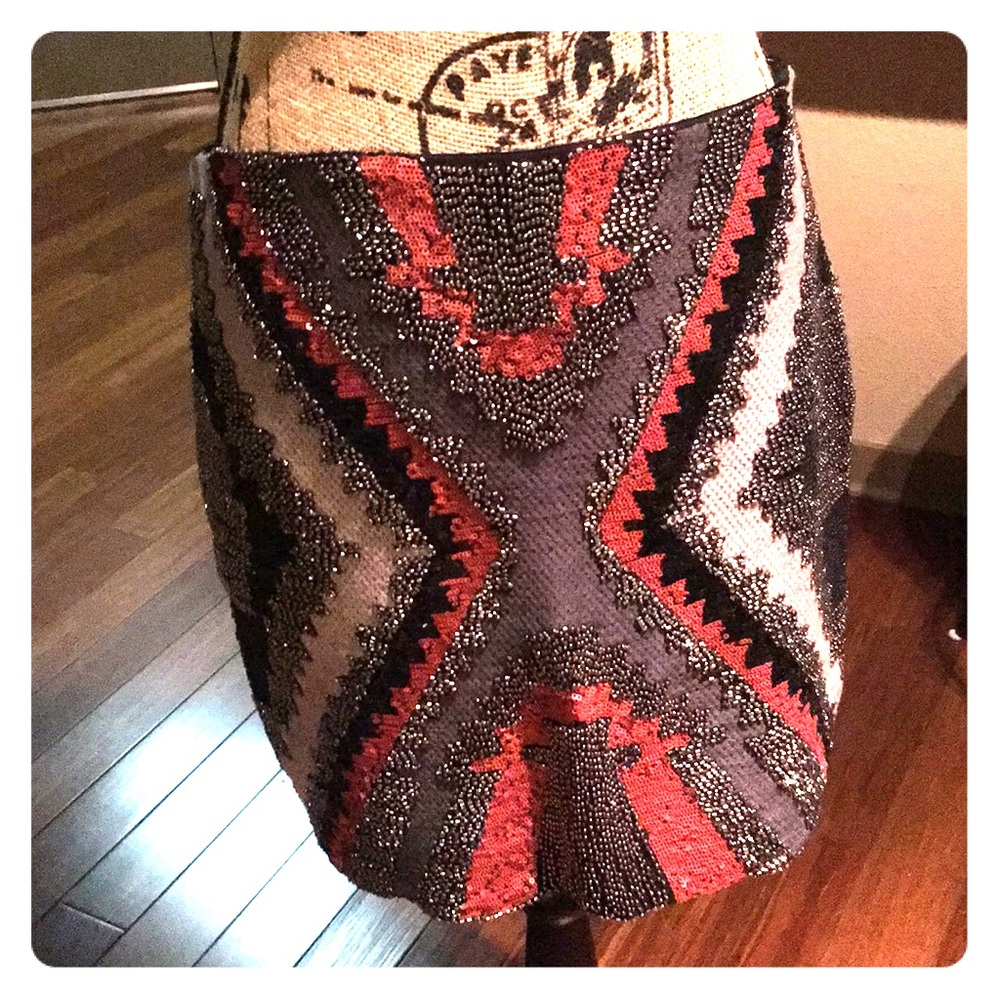 Sequins Party Skirt